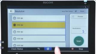 Smart Operation Panel - Scansione