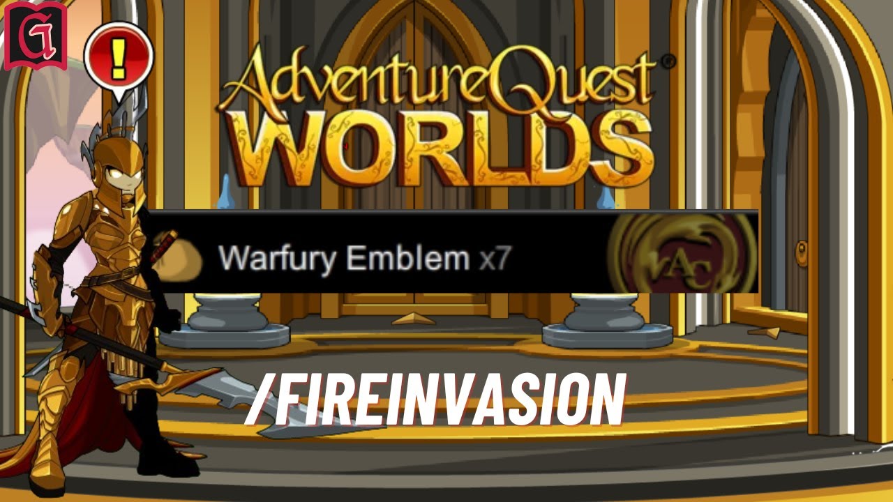 Warfury Emblem AQW BOT - || GRIMLITE REV