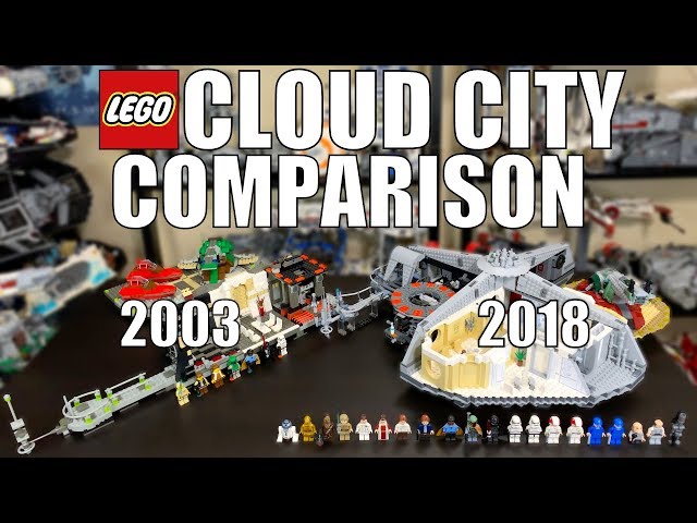 klippe Bourgeon Rug LEGO Star Wars CLOUD CITY Comparison! (10123 vs 75222 | 2003 vs 2018) -  YouTube