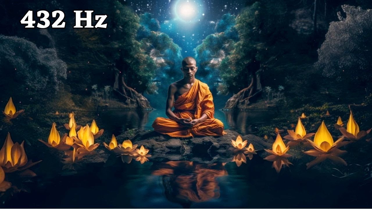 432 Hz ELIMINA BLOQUEOS MENTALES, PENSAMIENTOS NEGATIVOS, ANSIEDAD Y ...