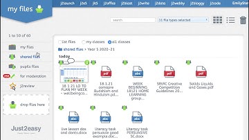 how to find work on j2e, edit a task and share with your teacher