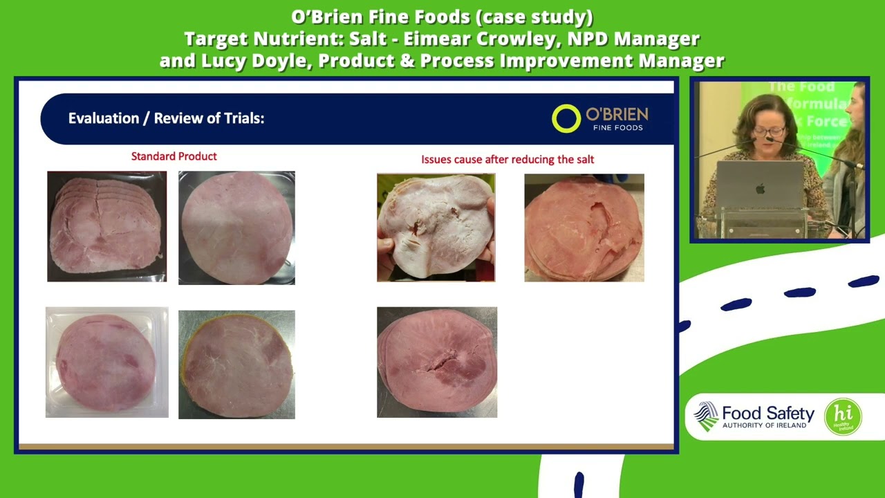 O’Brien Fine Foods (case study) Target Nutrient: Salt
