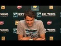 Indian Wells 2014 Saturday Interview Federer