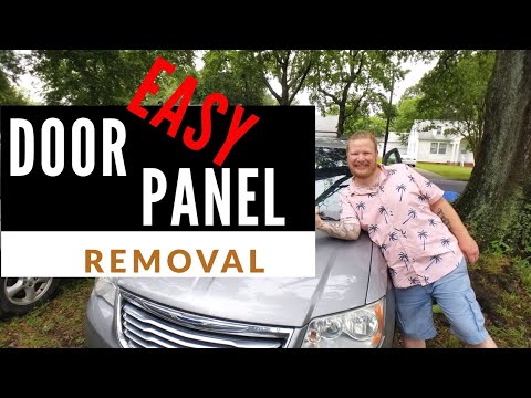 2014 Chrysler Town and Country Door Panel Removal made Easy