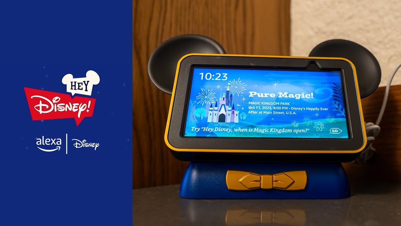 Using "Hey, Disney" on an Amazon Echo in a Disney Hotel