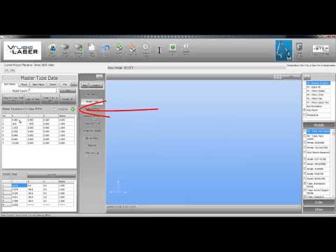 How to Enter Tube Print Data in VTube-LASER v1.83