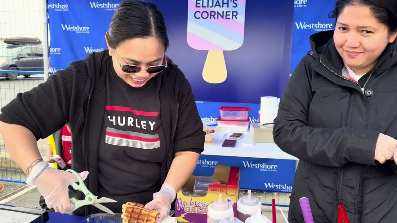 Ube Cheese Croffle- Elijah's Corner 