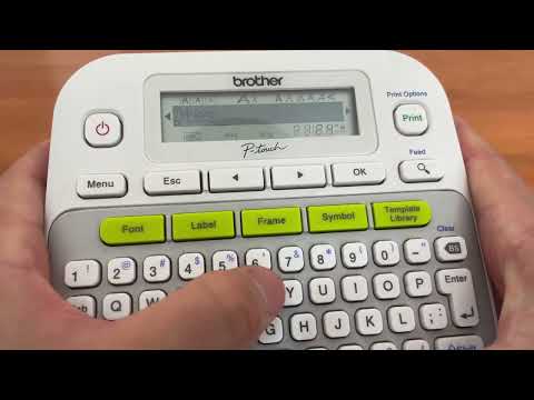Brother Label Maker Examples