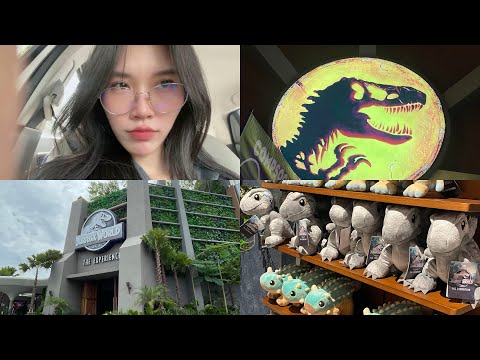 ASMR Day at Jurassic World 🦕 ไปดูไดโนเสาร์