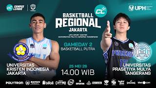 UKI vs PRASMUL - Group A - Campus League Basketball Regional Jakarta Putra