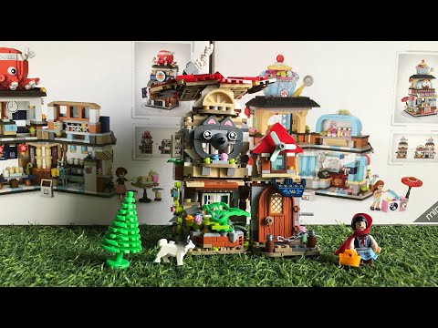 LEGO MINI . BỘ ĐỒ CHƠI GHÉP HÌNH LEGO SIÊU MINI MÔ PHỎNG CĂN NHÀ LẦU CỰC ĐẸP