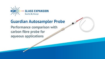 Guardian Autosampler Probe - Performance Comparison for Aqueous Applications