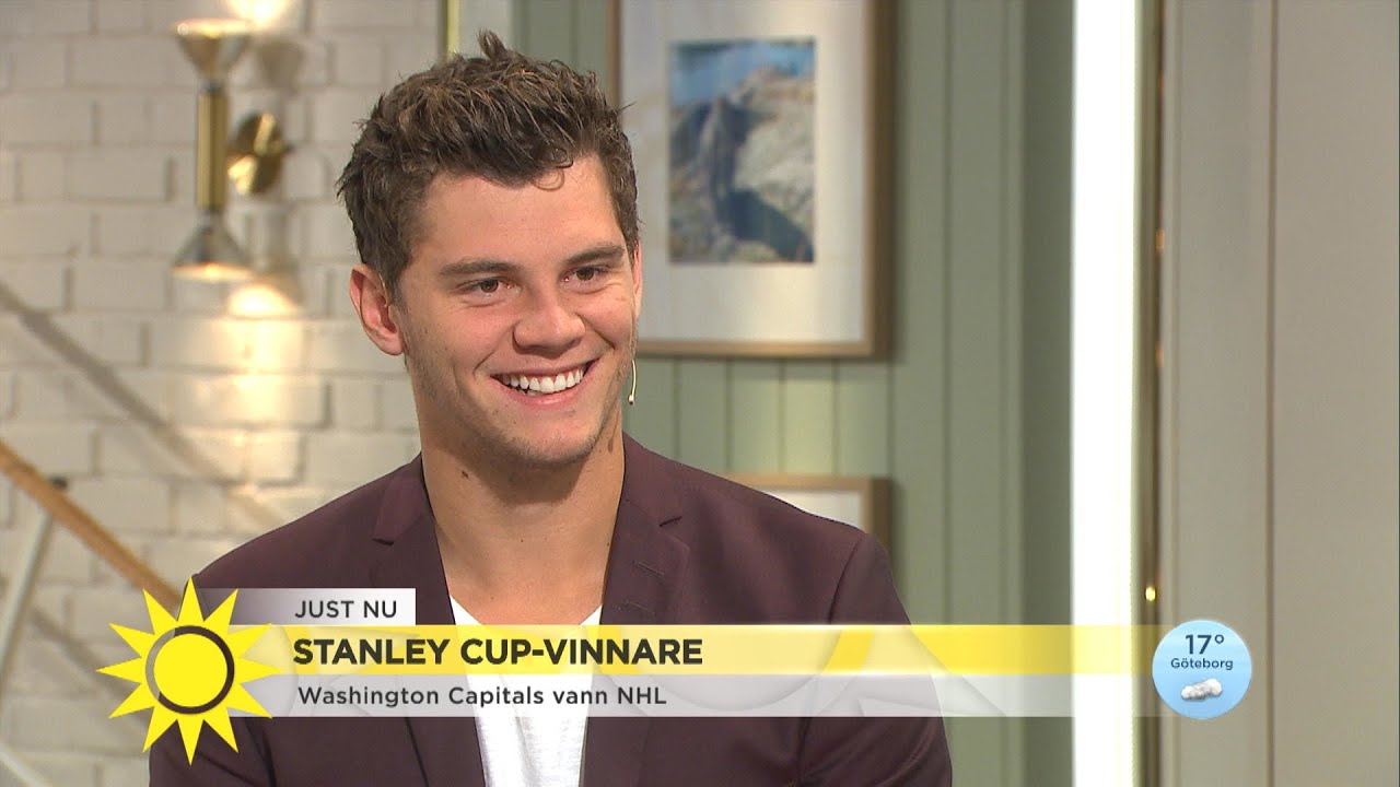Stanley Cup-vinnaren André Burakovsky tog hem bucklan till Skåne - Nyhetsmorgon (TV4)