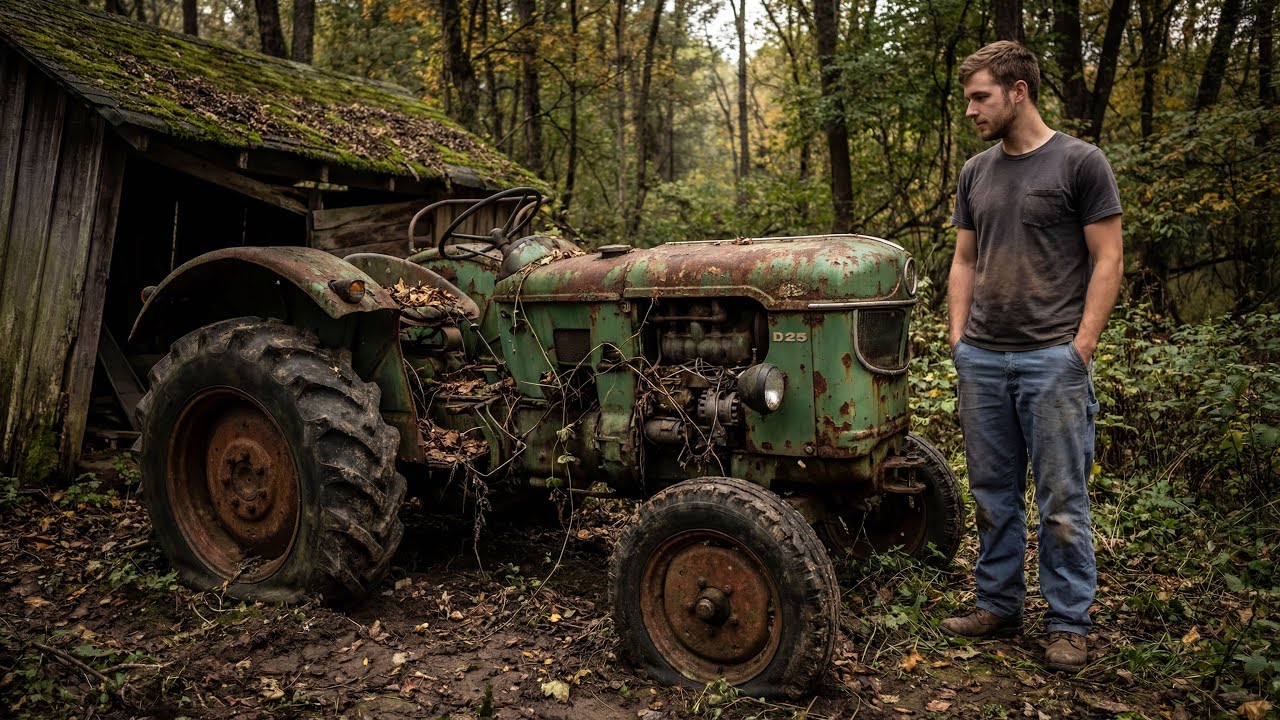 ASMR Tractor Restoration! Full Restoration of Deutz D25 1958