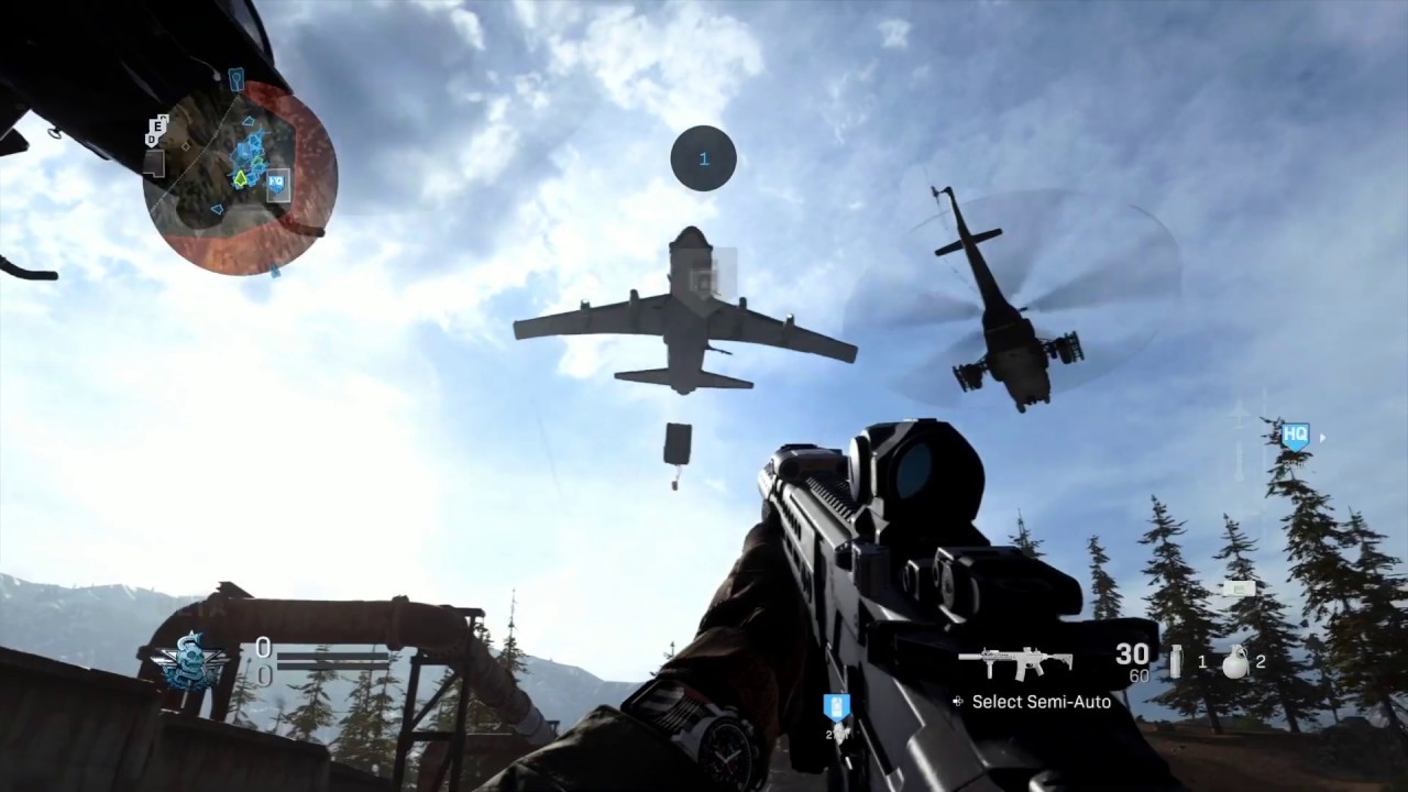 Modern warfare ground war full on 64 players 😱