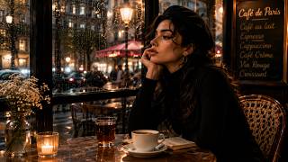 A Rainy Afternoon in Paris ☕ | Cozy Café Jazz for Slow Days