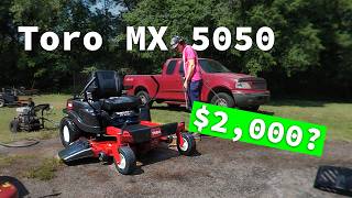 Can I sell this Toro MX5050 for $2,000? | Flipping to $50K Ep. 9