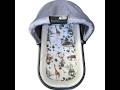 Safari Adventure Cotton Waterproof Bassinet Liner from Pramskins