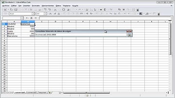 Libreoffice calc: consolidacion