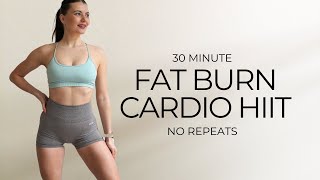 30 MIN FULL BODY FAT KILLER WORKOUT- No Repeats Cardio HIIT Home Workout 30 MIN FULL BODY FAT KILLER WORKOUT- No Repeats Cardio HIIT Home Workout