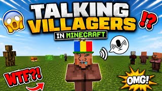 Talking Villagers Mod for MCPE 1.26 🤯 | How to Download & Install #Minecraft #MCPE screenshot 2