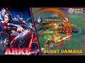 ARKE honor of king BUILD BURST DAMAGE GAMEPLAY RANK MASTER