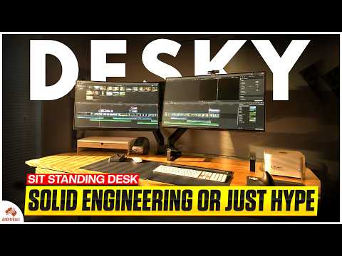 Desky Sit-Standing Desk: Solid Engineering or Just Hype? - YouTube