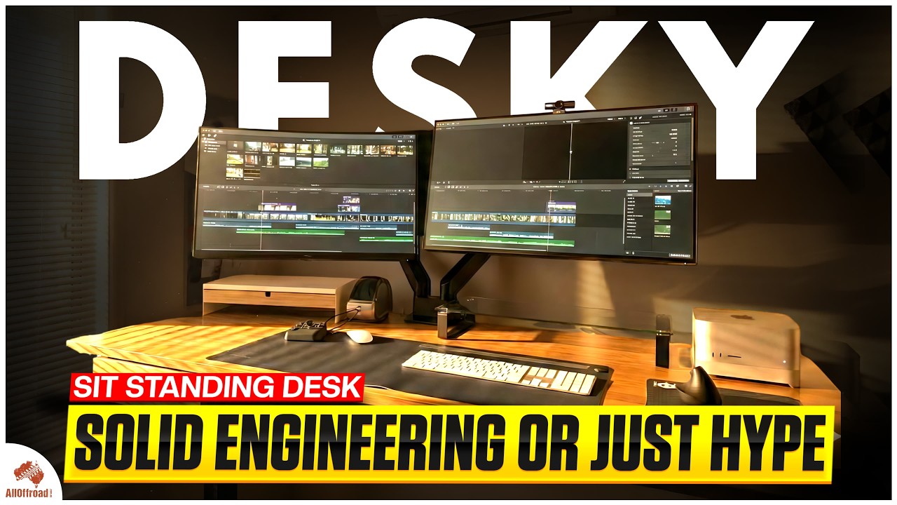 Стол Desky для работы сидя и стоя: надежная конструкция или просто рекламный ход?