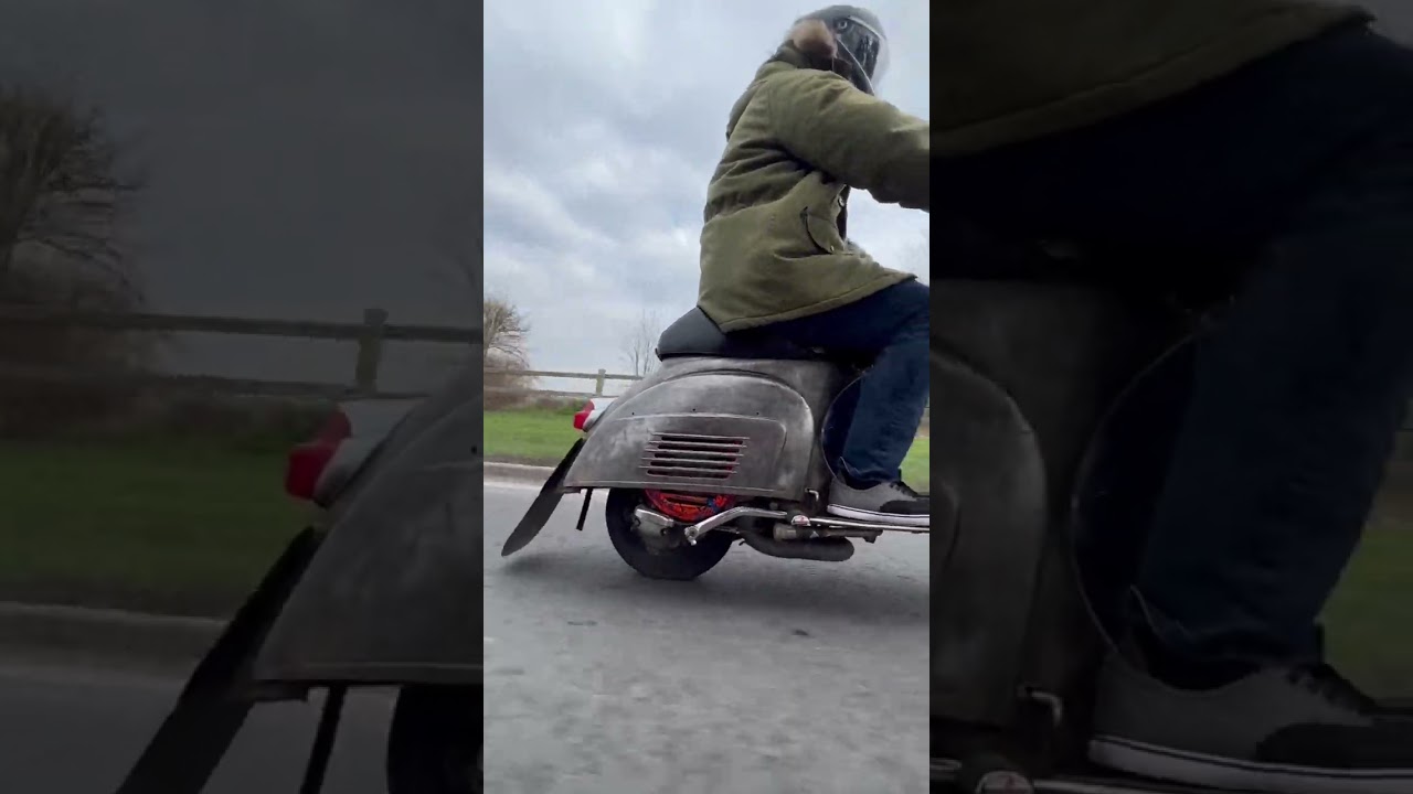 Vespa Super 150cc 2-Stroke Powerband!