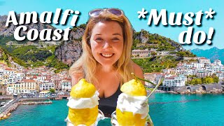 Don't Come to the Amalfi Coast Without Doing THIS! | Amalfi Coast, Italy Boat Tour | Positano, Italy