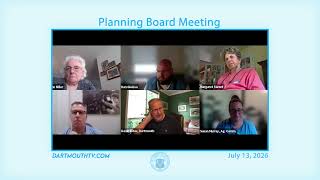 Planning Board Meeting July 13, 2026