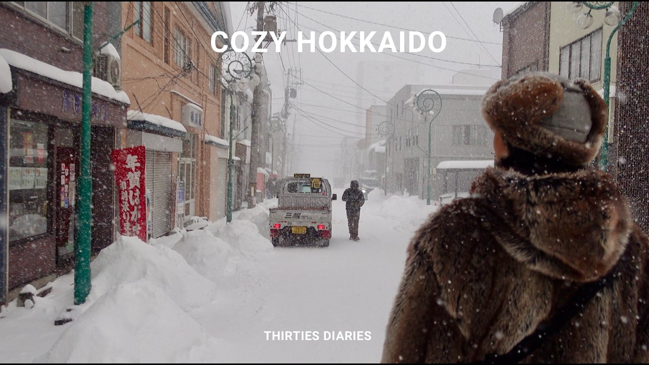My Cozy Winter in Hokkaido 🦀 Sapporo, Otaru & Snowy Wonderland