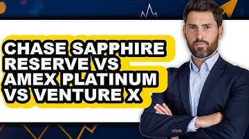 Chase Sapphire Reserve vs Amex Platinum vs Venture X - Which is Better?