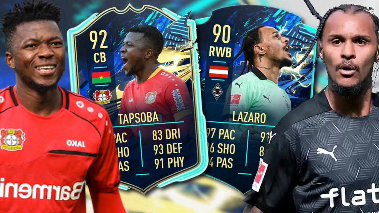 TOTS Tapsoba & tots moments Lazaro 🔥 | Lohnt sich die SBC? | Fifa 21 Ultimate Team