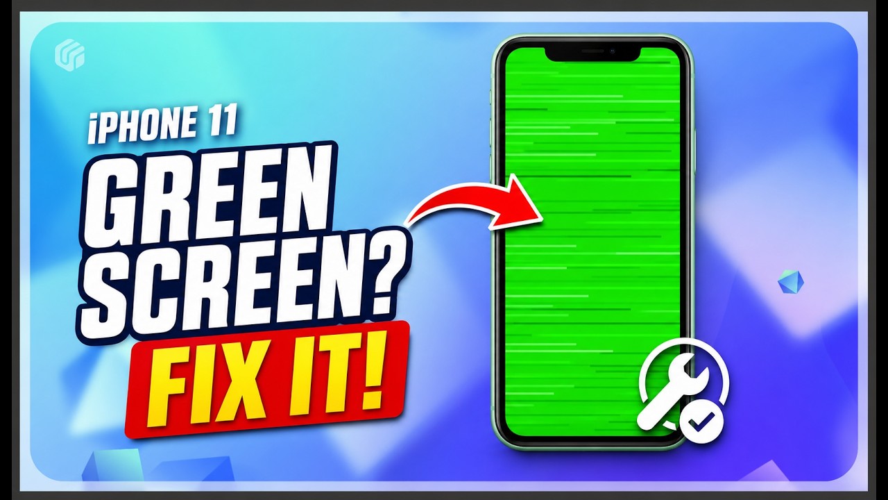 How to Fix iPhone 11/11 Pro Green Screen Issue | Easy Step-by-Step