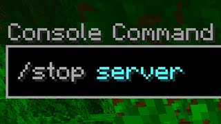 I shut down this server in 30 minutes... here's how