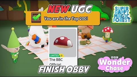 [New UGC] Wonder Chase Script Hack • Finish Obby [Mushroom Hat]