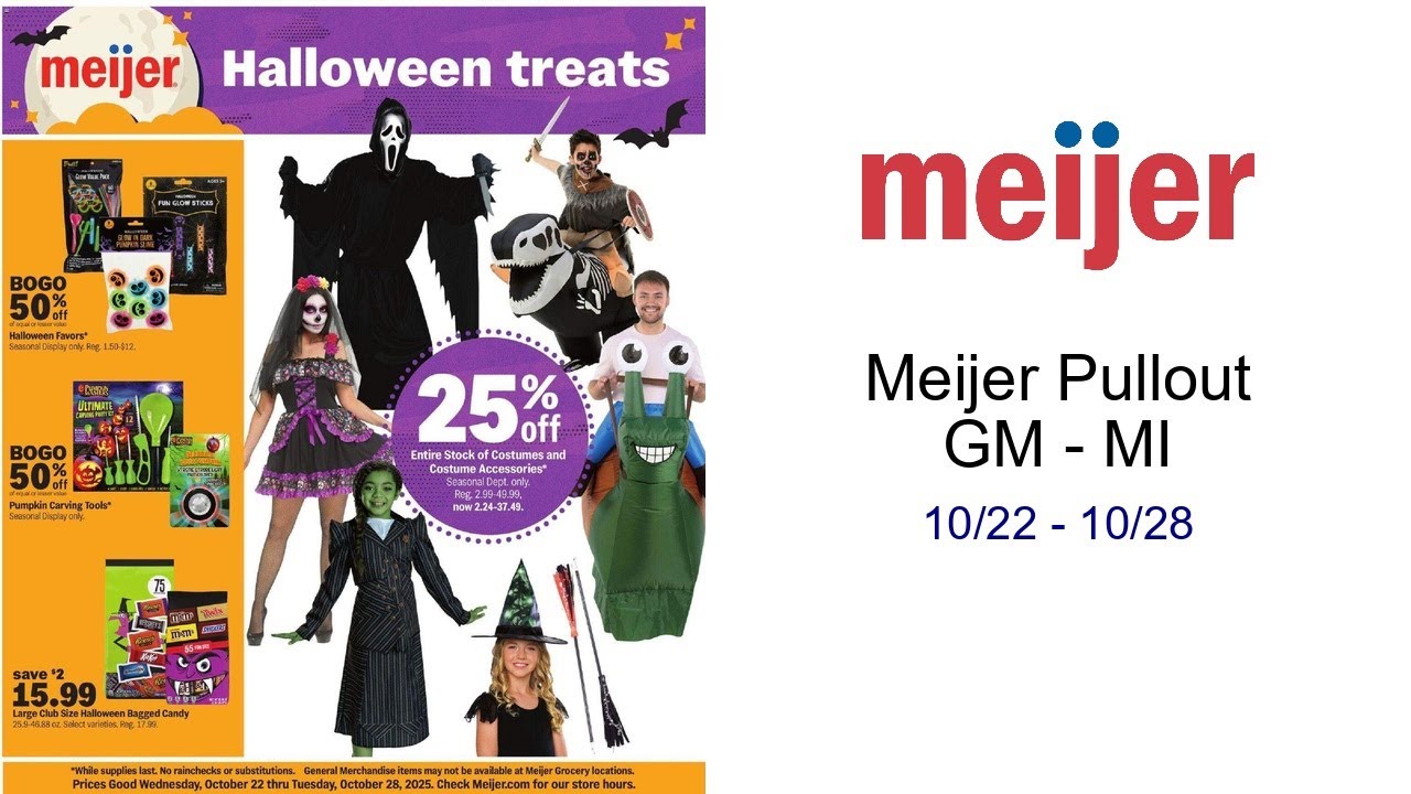 Meijer Pullout GM - MI 10/22 - 10/28