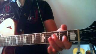 The Beatles - I Saw Her Standing There Lead Guitar Tutorial & Cover with Tabs Deleted Vocals chords