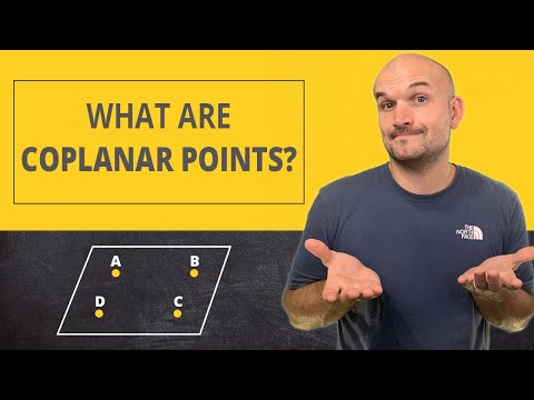 Video: Apa arti garis coplanar dalam matematika?