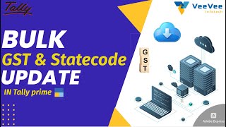 Bulk GST & State Code Update in Tally Prime Made Easy! | Tamil Wealth