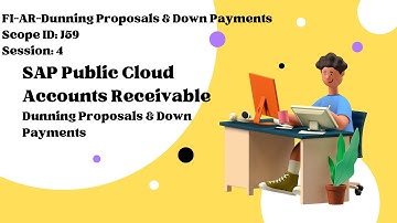 Session 4: Public Cloud SAP FI-AR-Dunning Proposals and down payments (Scope ID: J59)