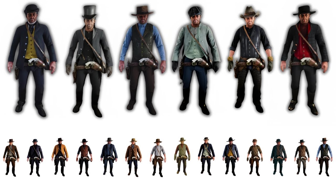 Every Outfit You Can Buy In RDR2 Explained in just 30 minutes