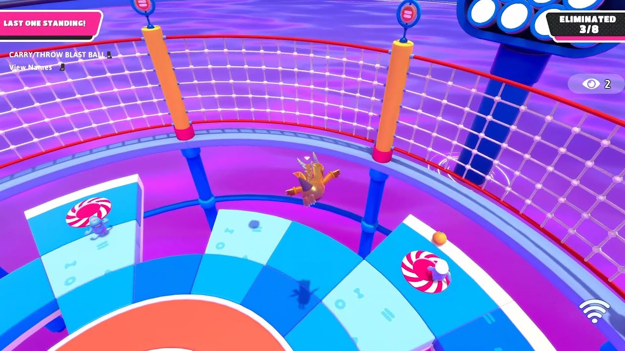 Fall Guys - Solo Win Nº 3,045 - Blast Ball (Blast Ball Trials)