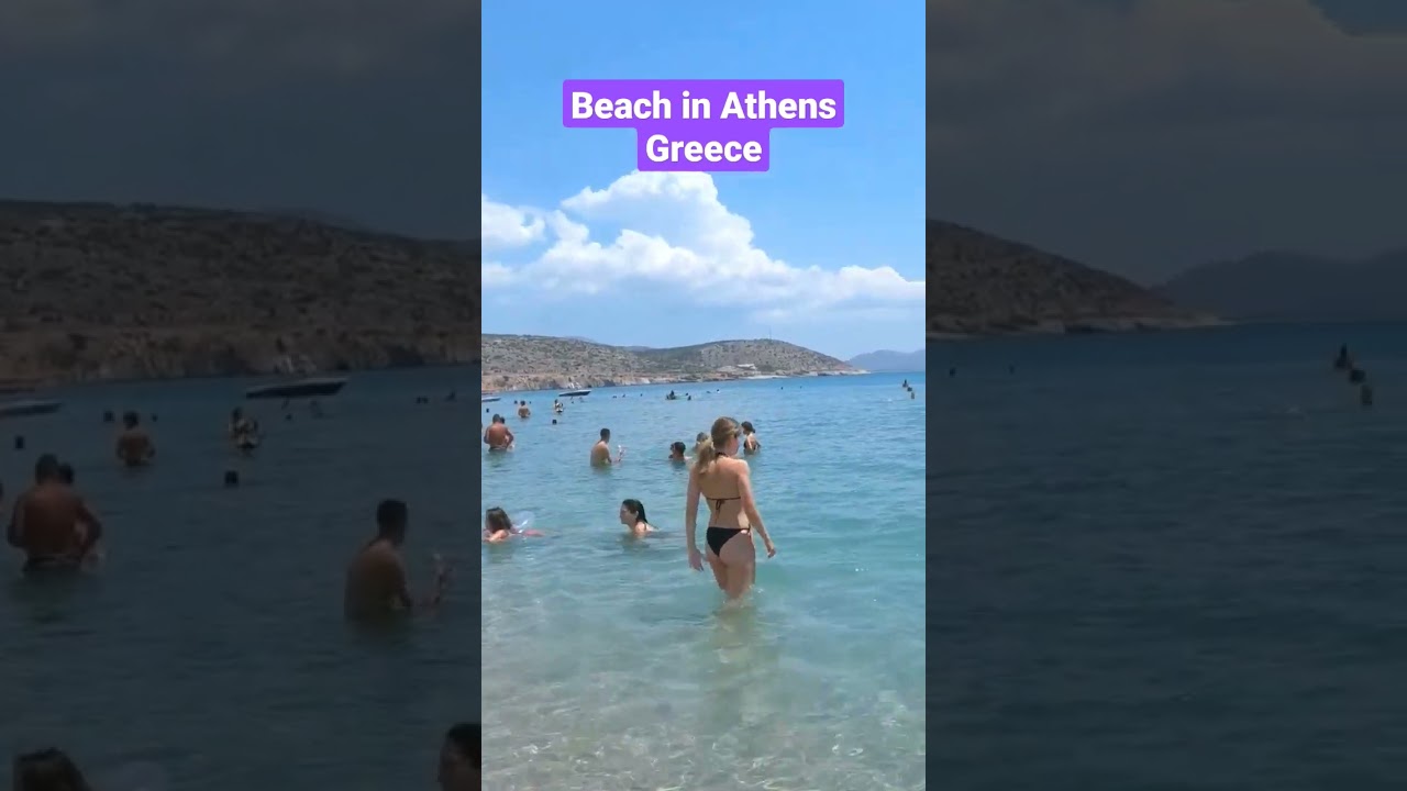 Beautiful Bikini Beach in Athens | Greece 