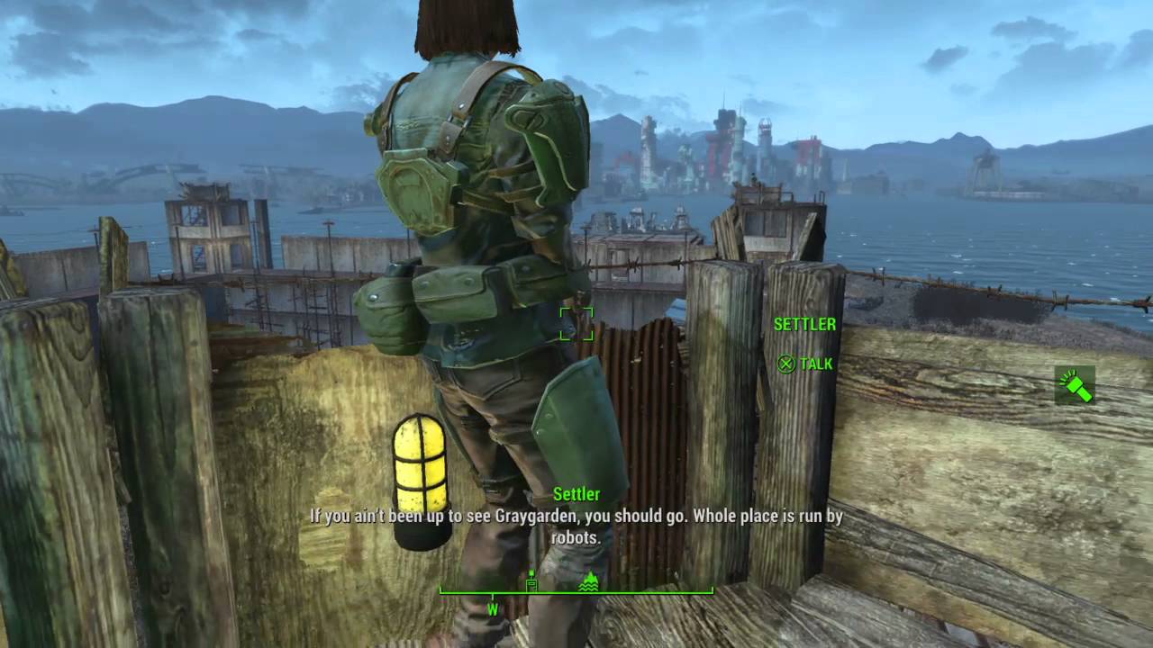 Fallout 4 PS4 Spectacle Island Prison build settlement