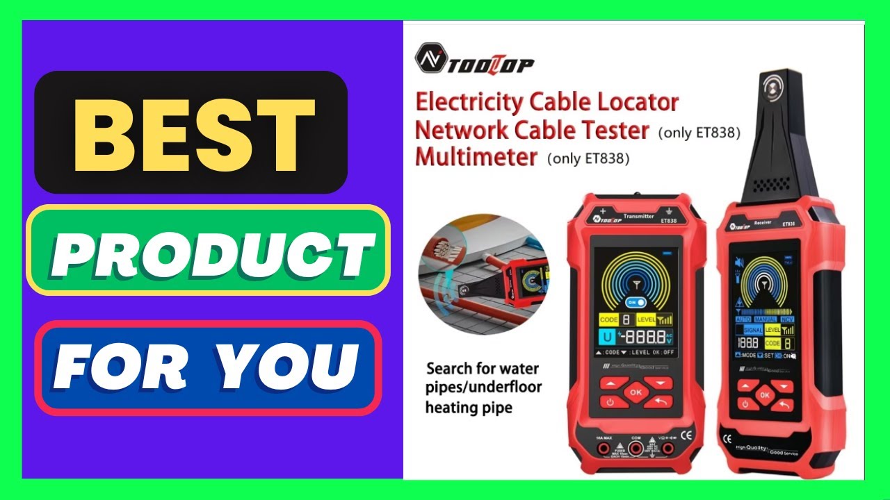 TOOLTOP ET838/836 AC DC 400V Multi-function Cable