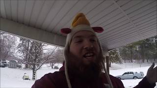 Sledding In Trashbags!