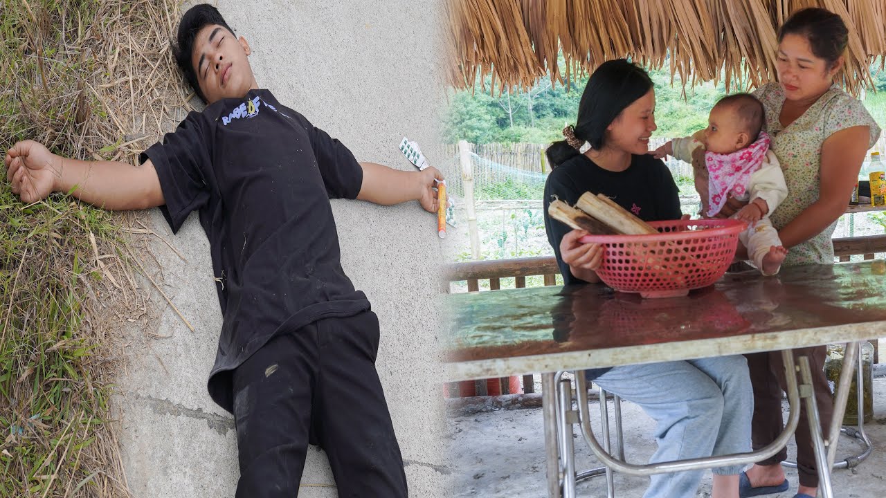 17 year old single mother - Manh fainted on the road - Will Yen and her ...