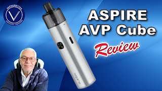 Aspire AVP Cube Review | Excellent MTL Pod Mod | Proper tight draw | 1300mAh battery | USB-c.